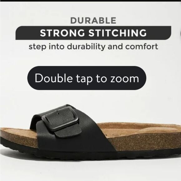 BRAND NEW PROJECT CLOUD 100% GENUINE LEATHER w/ MEMORY FOAM SANDALS - Picture 4 of 16